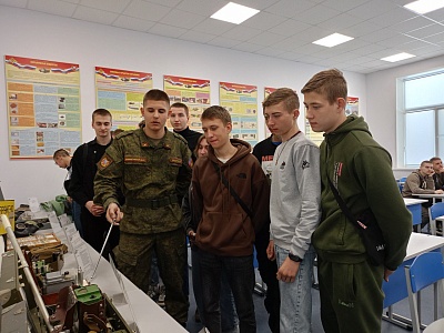 Изображение В Военном учебном центре Державинского прошел день открытых дверей