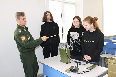 Изображение В Военном учебном центре Державинского прошел День открытых дверей