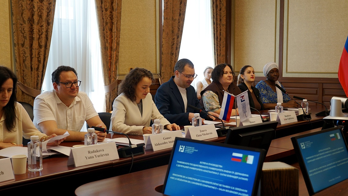 Державинский и университет Алжира будут развивать совместные научные и культурные проекты фото детальные