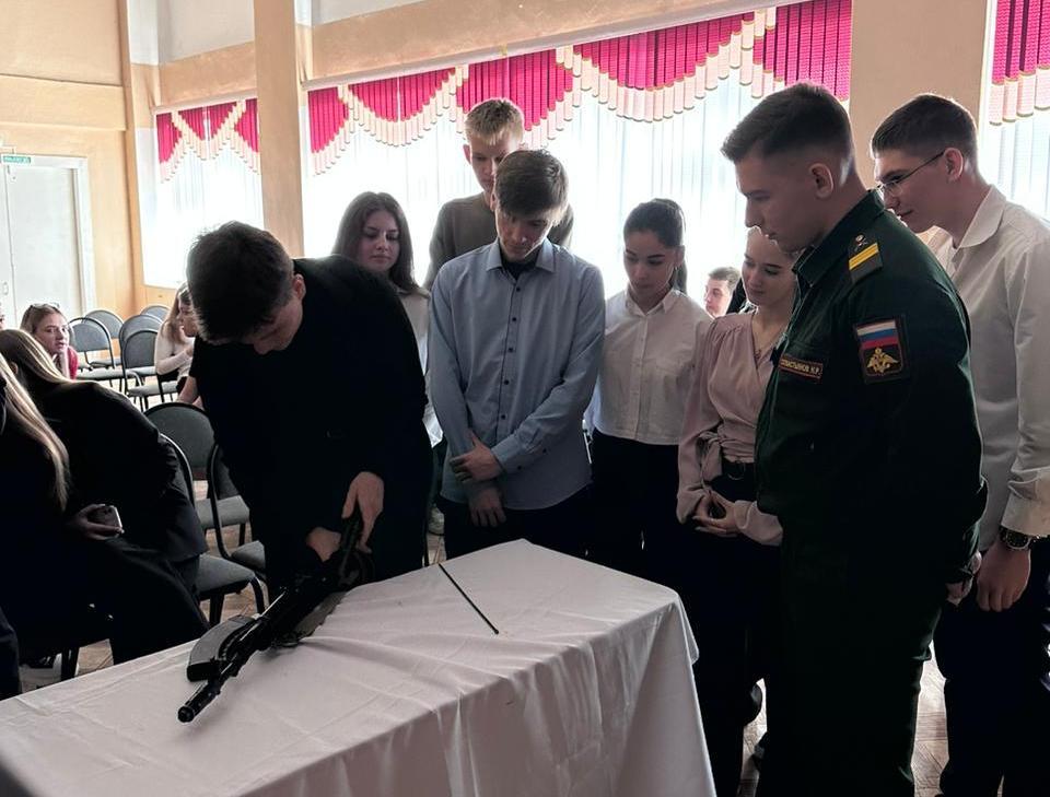 Встреча представителей ВУЦ со школьниками Уваровского района